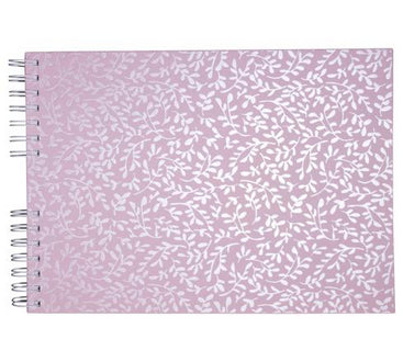 Exacompta Fotobuch Autentik – 320 × 220 mm, rosa, mit Spiralbindung, Karton
