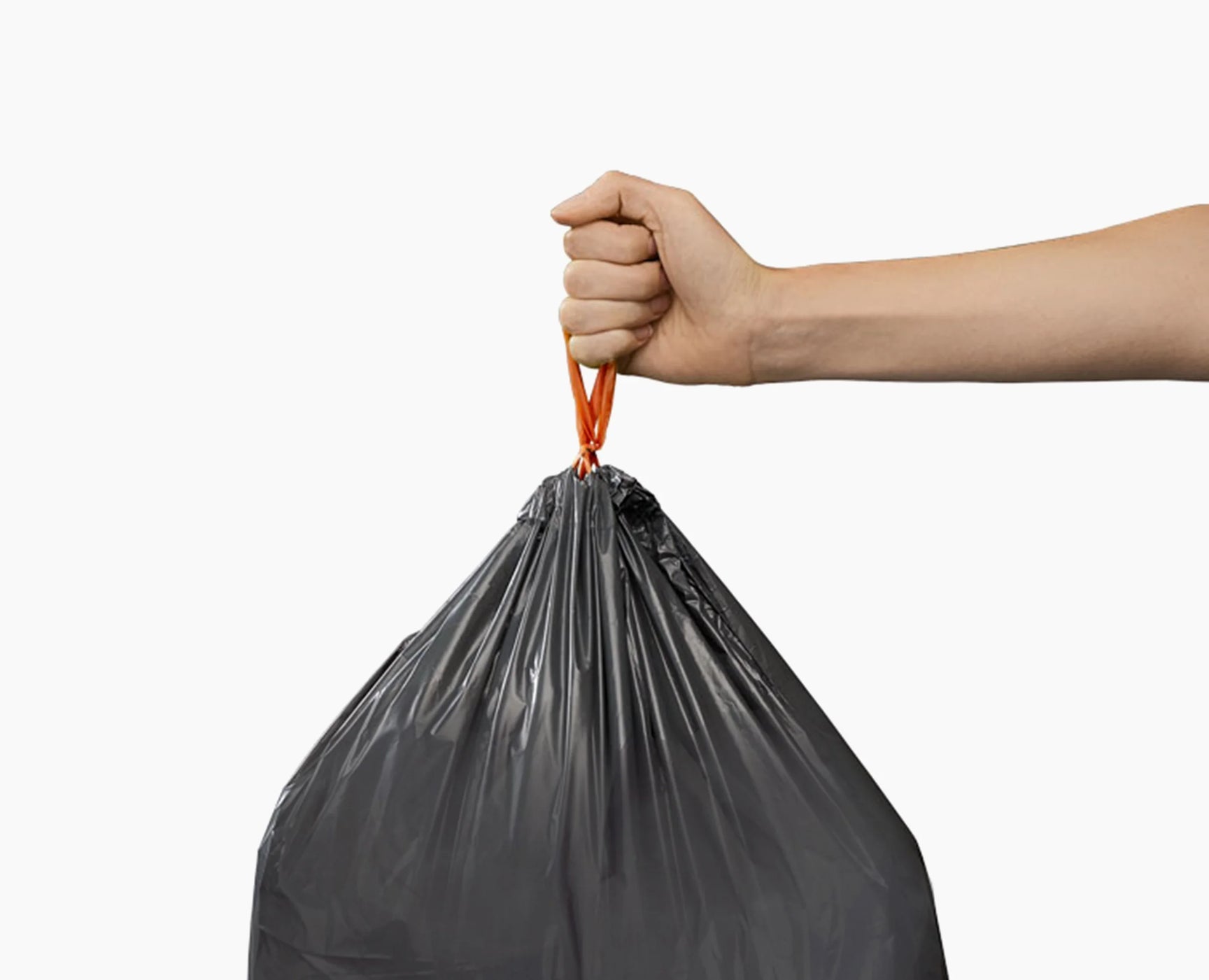 Joseph Joseph Kehrichtsack für IW6 – 30 l, mit Zugband, Recycling-Kunststoff, grau, 580 × 505 mm, 20 Stk