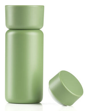 Zone Denmark Singles Isolierflasche 400 ml – doppelwandig 12 h heiss, Edelstahl, Schraubdeckel