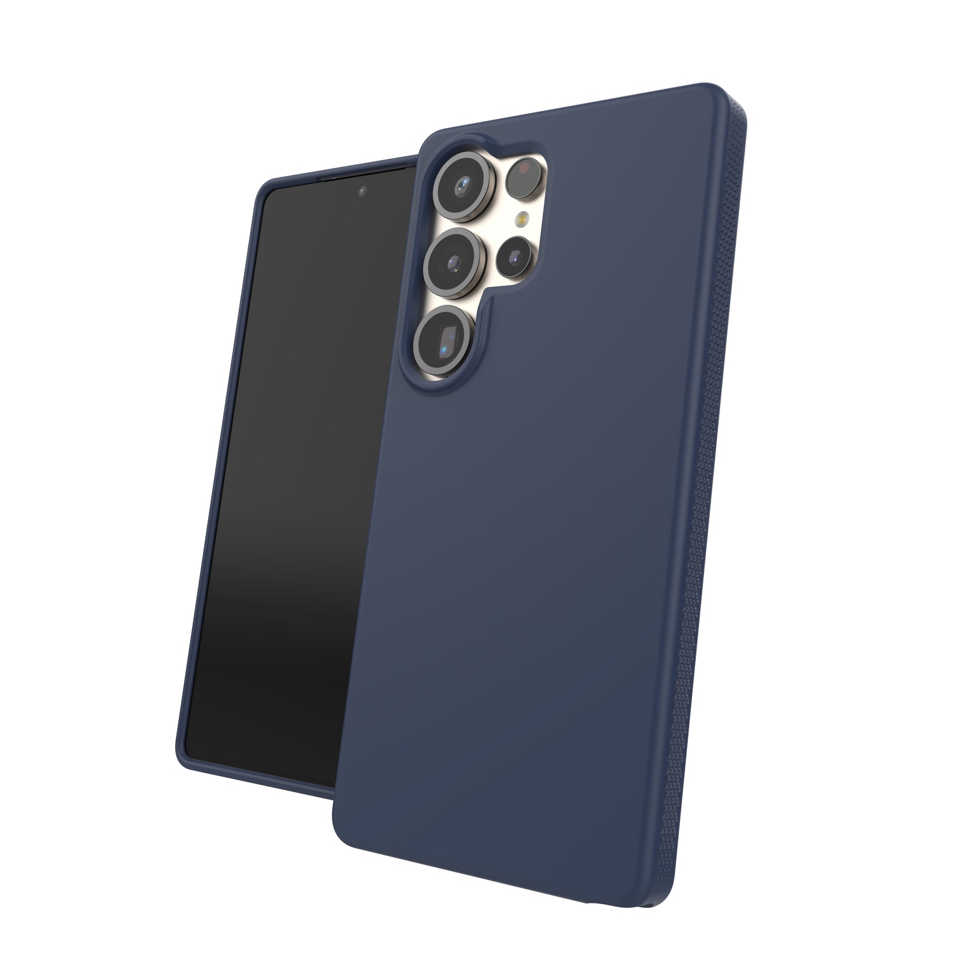ZAGG Backcover Milan Snap – für Samsung Galaxy S25 Ultra – dunkelblau – Snap-/Lock-Verschluss