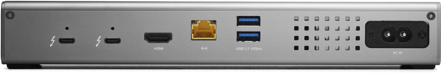 OWC Thunderbolt Go Dockingstation – Thunderbolt 4, 3× USB-A, 2× USB-C, 90 W PD, für Windows/Mac/ChromeOS
