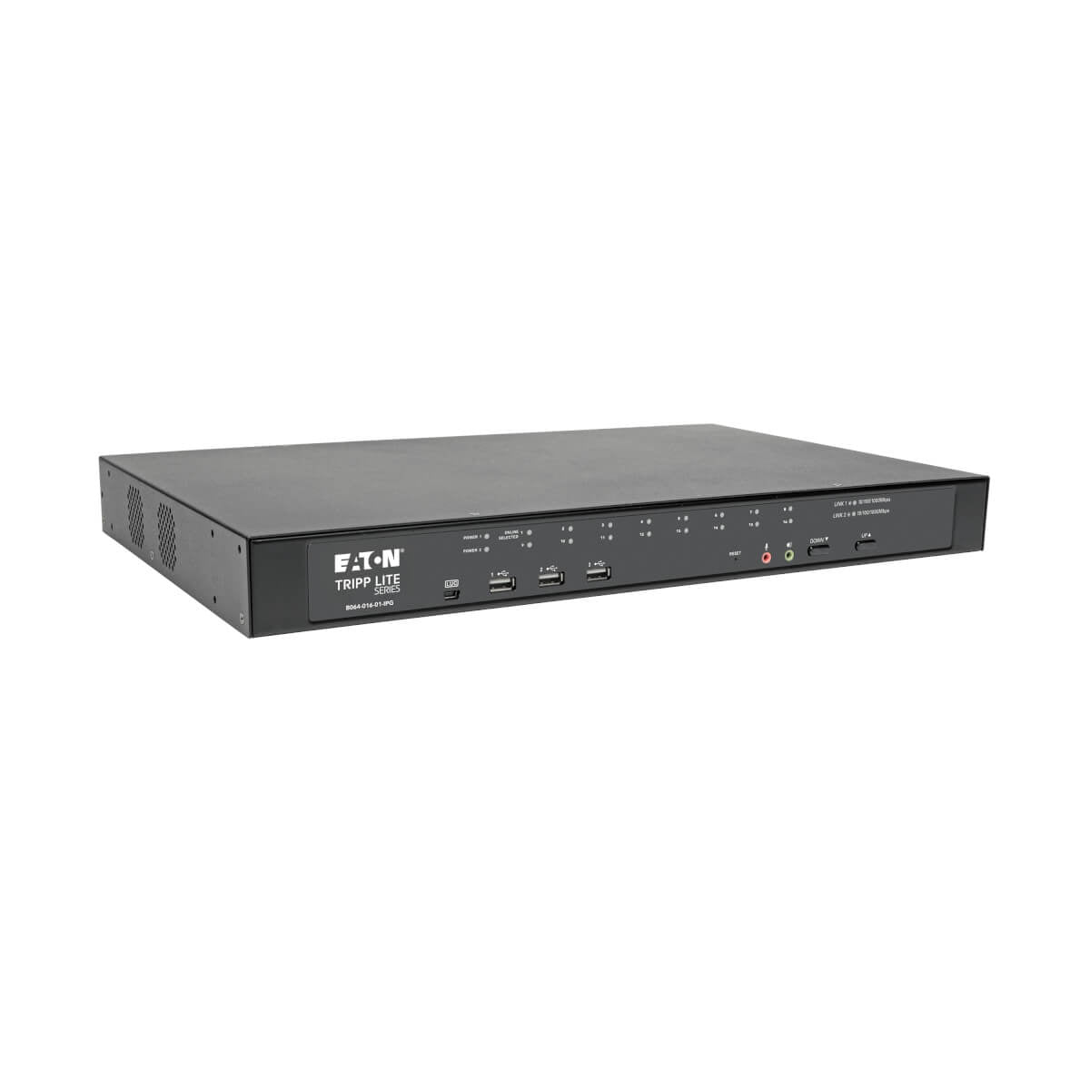 Tripp Lite B064-016-01-IPG – 16-Port VGA KVM-Switch – 1920 × 1200/60 Hz, Audio, Rack 1U