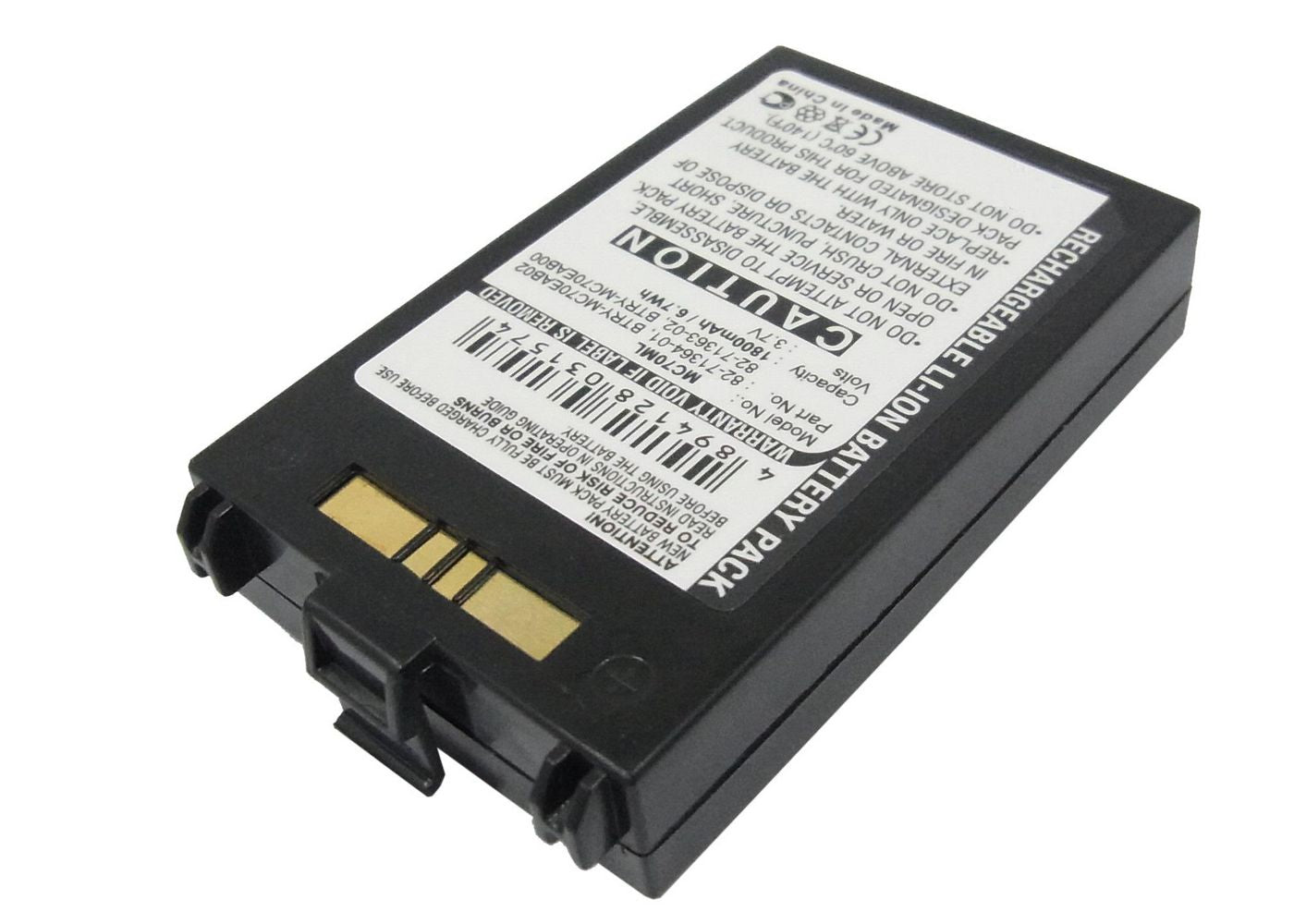 CoreParts Akku Li-Ion 3,7 V 1800 mAh, 6,7 Wh – für Zebra MC70/MC7004/MC7090 und andere