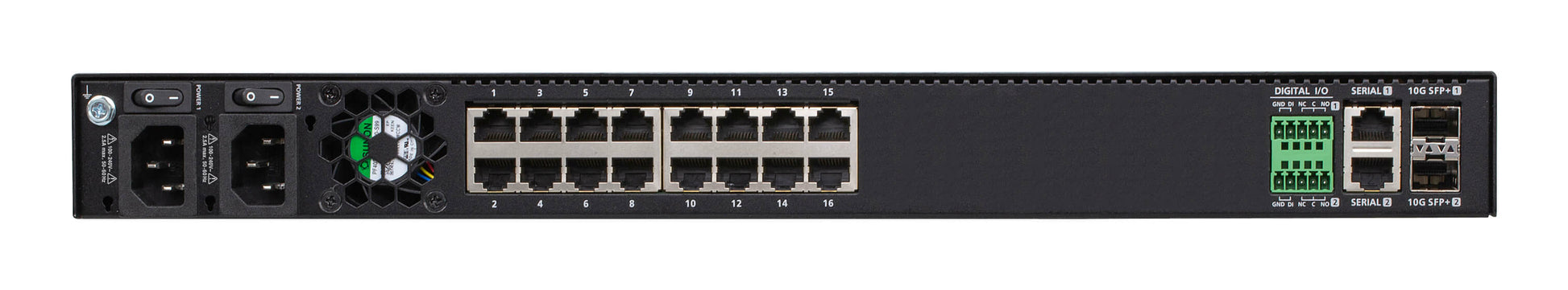 ATEN KG0016 – KVM-Switch – 16-Port, RJ-45 – 1920 × 1080 @ 60 Hz, Schwarz