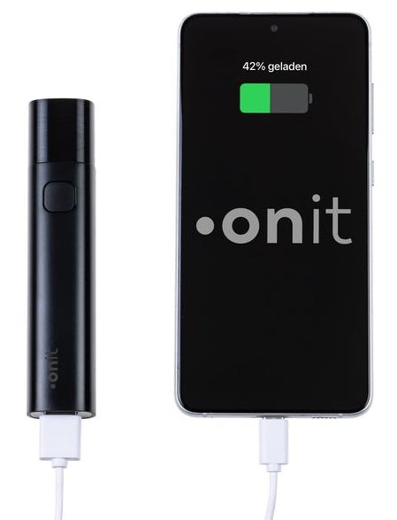 ONIT Powerbank 3'000 mAh – 1× USB-A, schwarz