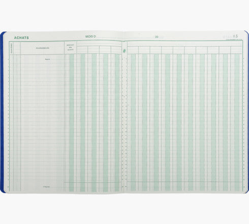 Exacompta Buchhaltungsregister 'Einkaufsbuchung' – 320 × 250 mm – 80 Seiten, 110 g/m²