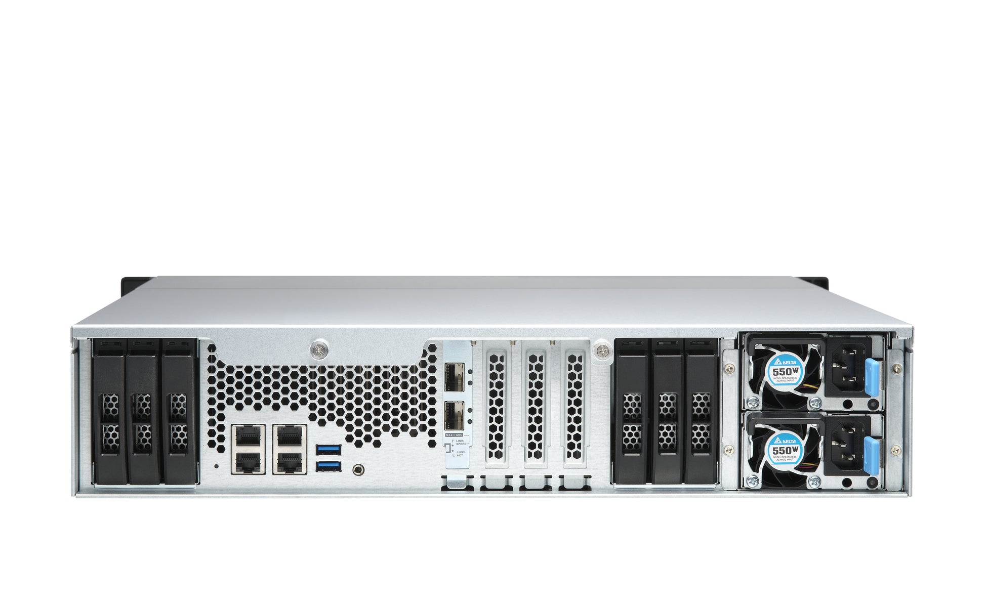 QNAP TS-h1886XU-RP-R2-D1622-32G NAS – 18 Einschübe, 2U