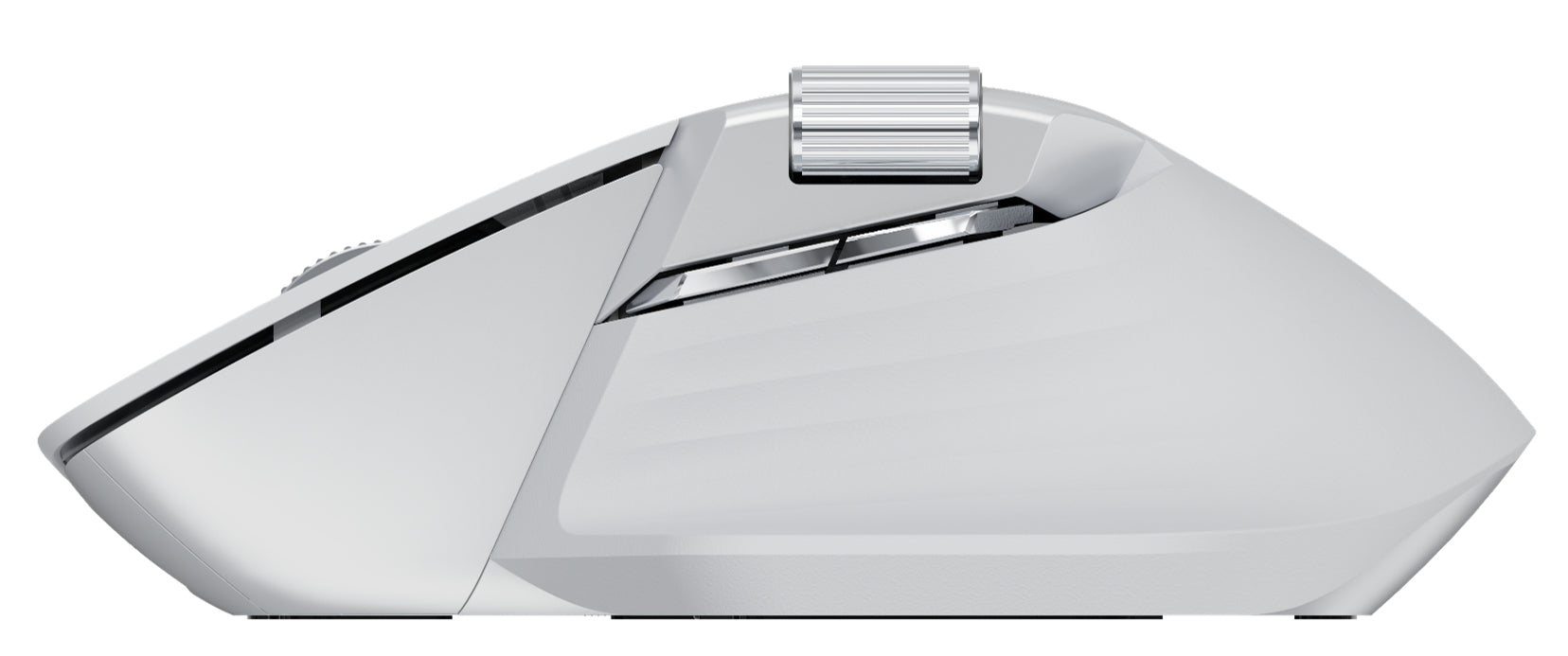 Rapoo MT760M Ergonomische Maus – kabellos, Bluetooth + 2,4 GHz, 4'000 dpi, 10 Tasten, für Rechtshänder, Grau