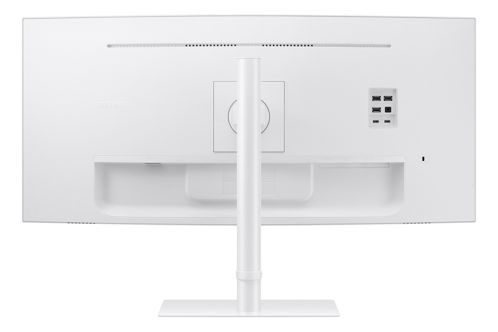 Samsung Curved 34 – Monitor, 34", Daisy Chain, USB-Hub, KVM, Integrierte Lautsprecher, VESA 100 × 100, Weiss