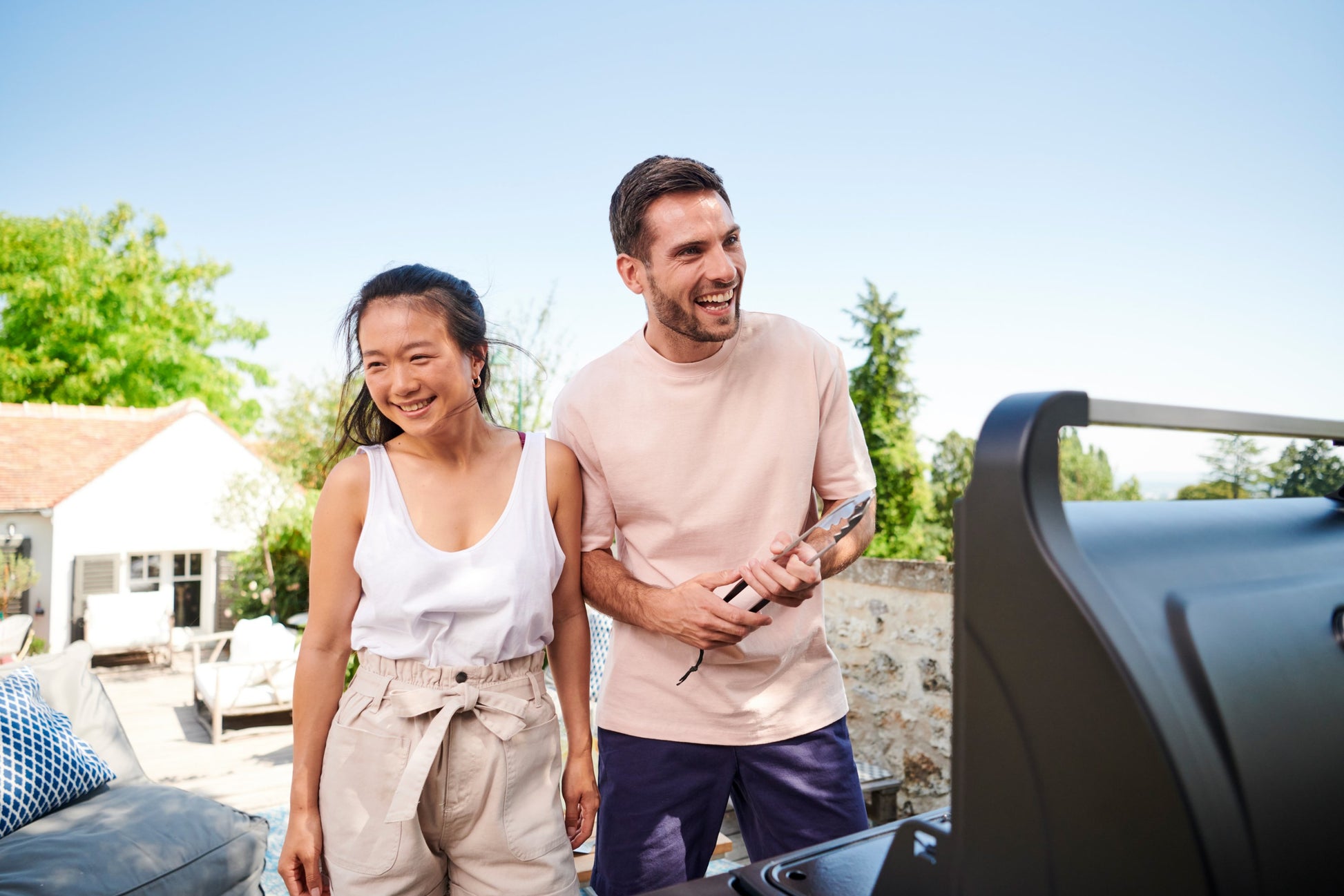 Campingaz Gasgrill Compact 3 L – 3 Brenner, 2'135 cm², 7,5 kW, Thermometer – schwarz