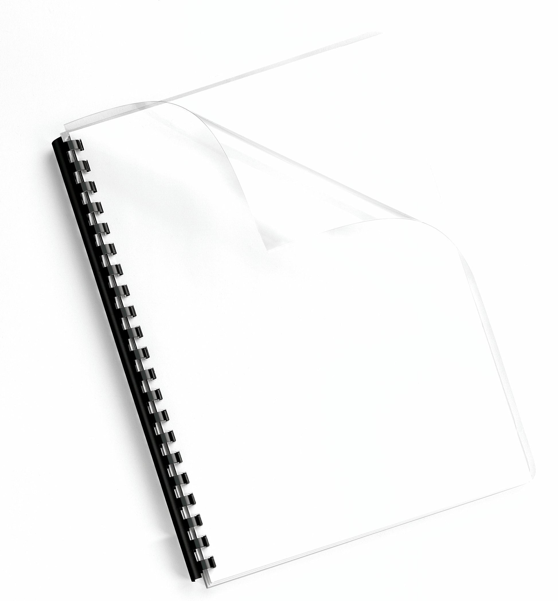 Fellowes Deckblatt A4, PVC, 0,2 mm, transparent, 100 Stück