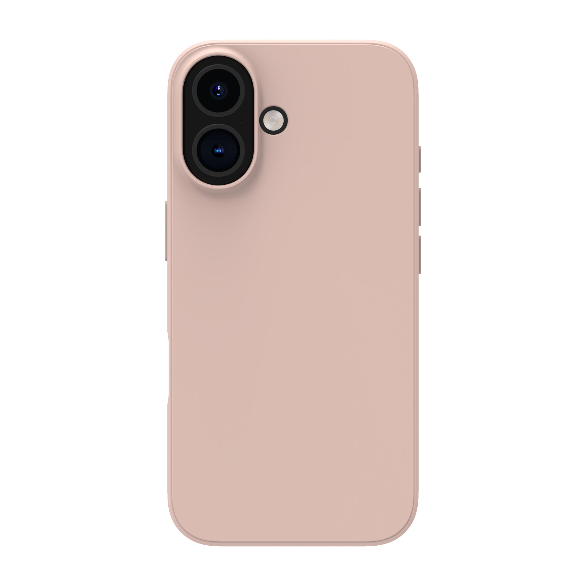 dbramante1928 Greenland Backcover – für Apple iPhone 16, Recycling-Kunststoff, Pink Sand