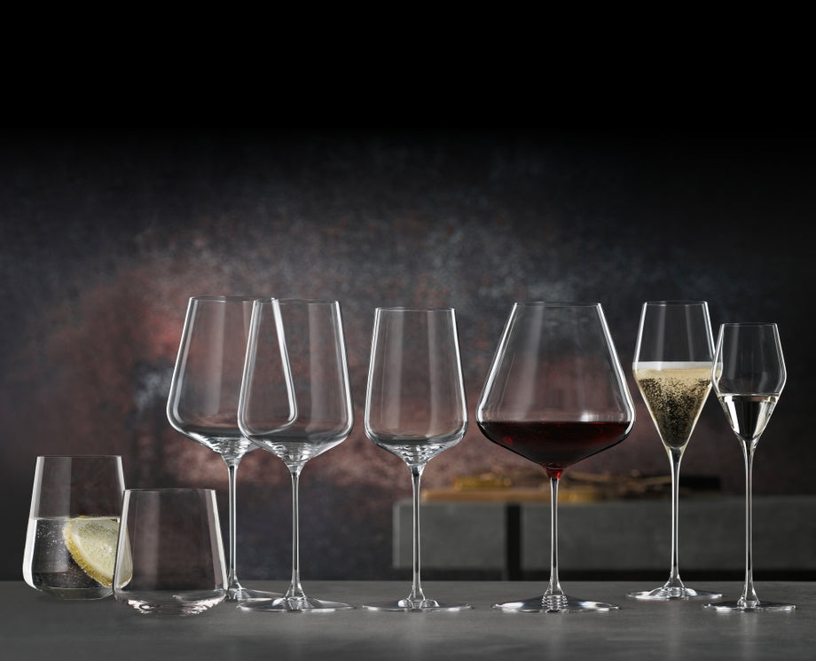 Spiegelau Trinkglas Definition – 4er Set, 430 ml, Ø 9 cm, Kristallglas, Transparent, spülmaschinenfest