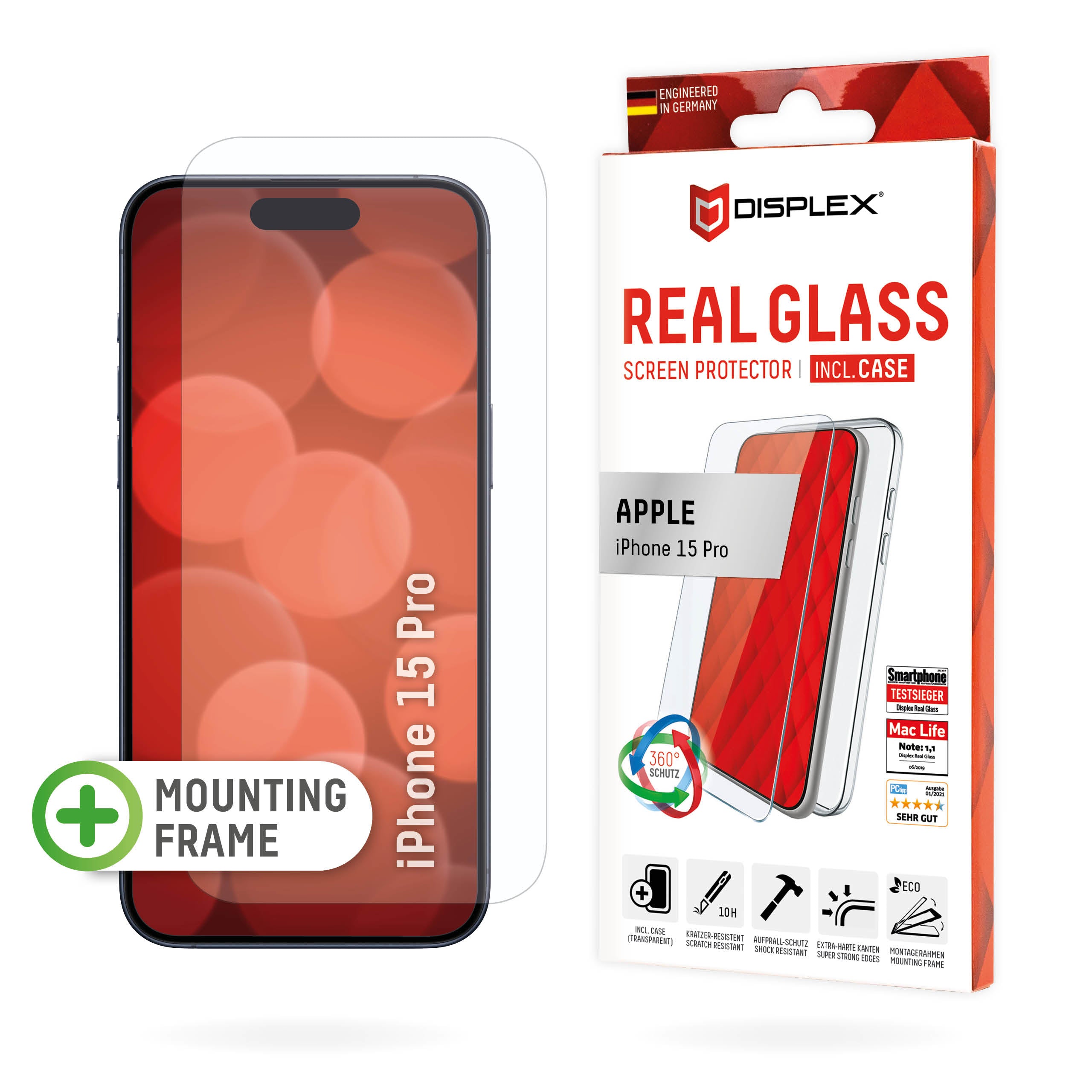 EVI Cover – iPhone 15 Pro, Transparent