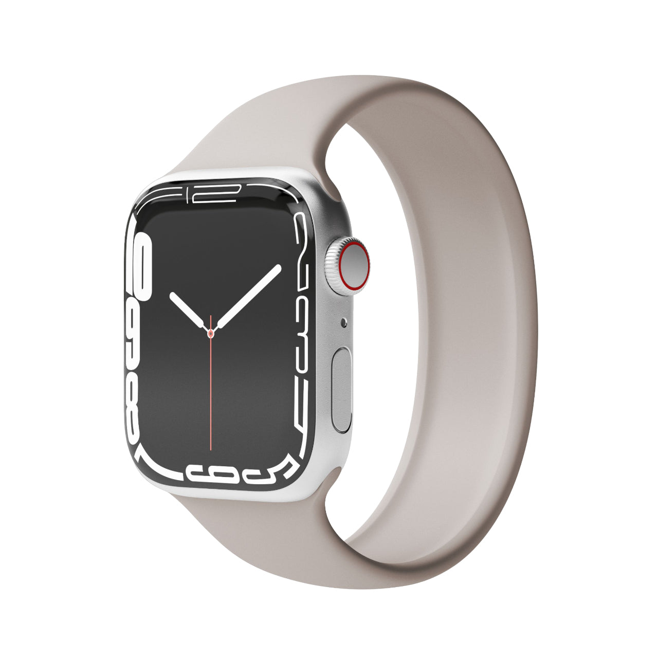 Vonmählen Solo Loop – Cream, S, für Apple Watch 40/41/42 mm