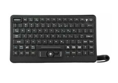 Honeywell Tastatur – kabelgebunden, beleuchtet, mit Pointing-Device – schwarz – für Thor