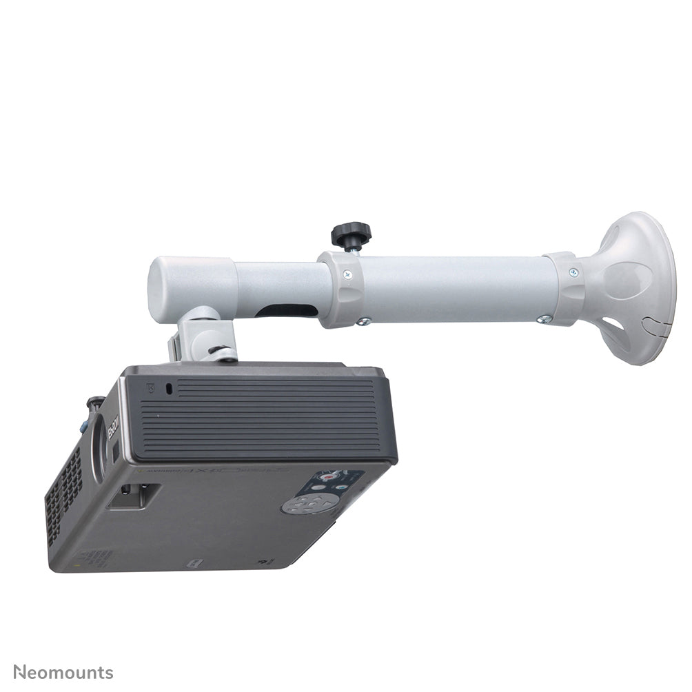 Neomounts BEAMER-W050SILVER – Projektor-Wandhalterung (UST) – 37–47 cm, 12 kg, neigbar, schwenkbar, silber