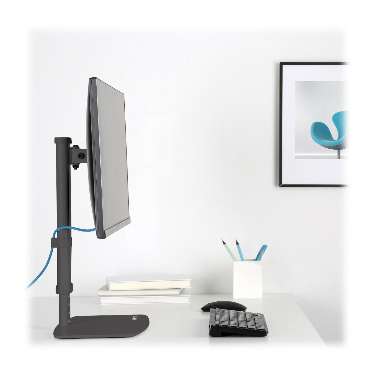 Tripp Lite DDV1727S – Monitor-Tischständer – freistehend – 1 Monitor – 17–27" – VESA 75×75/100×100 mm – höhenverstellbar