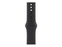 Apple Sportarmband – Armband – für Apple Watch 46 mm, Schwarz, XL, Polymer