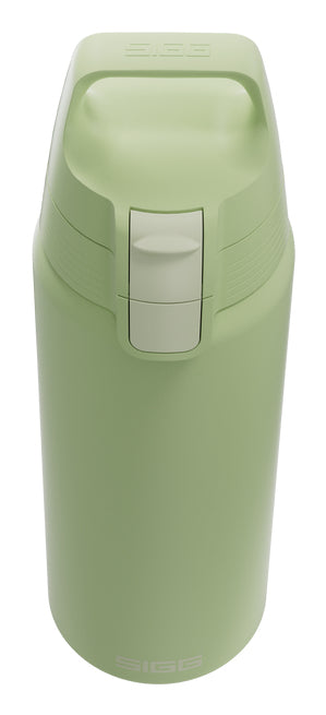 SIGG Shield One Trinkflasche 750 ml – Edelstahl, Klappdeckel, Grün