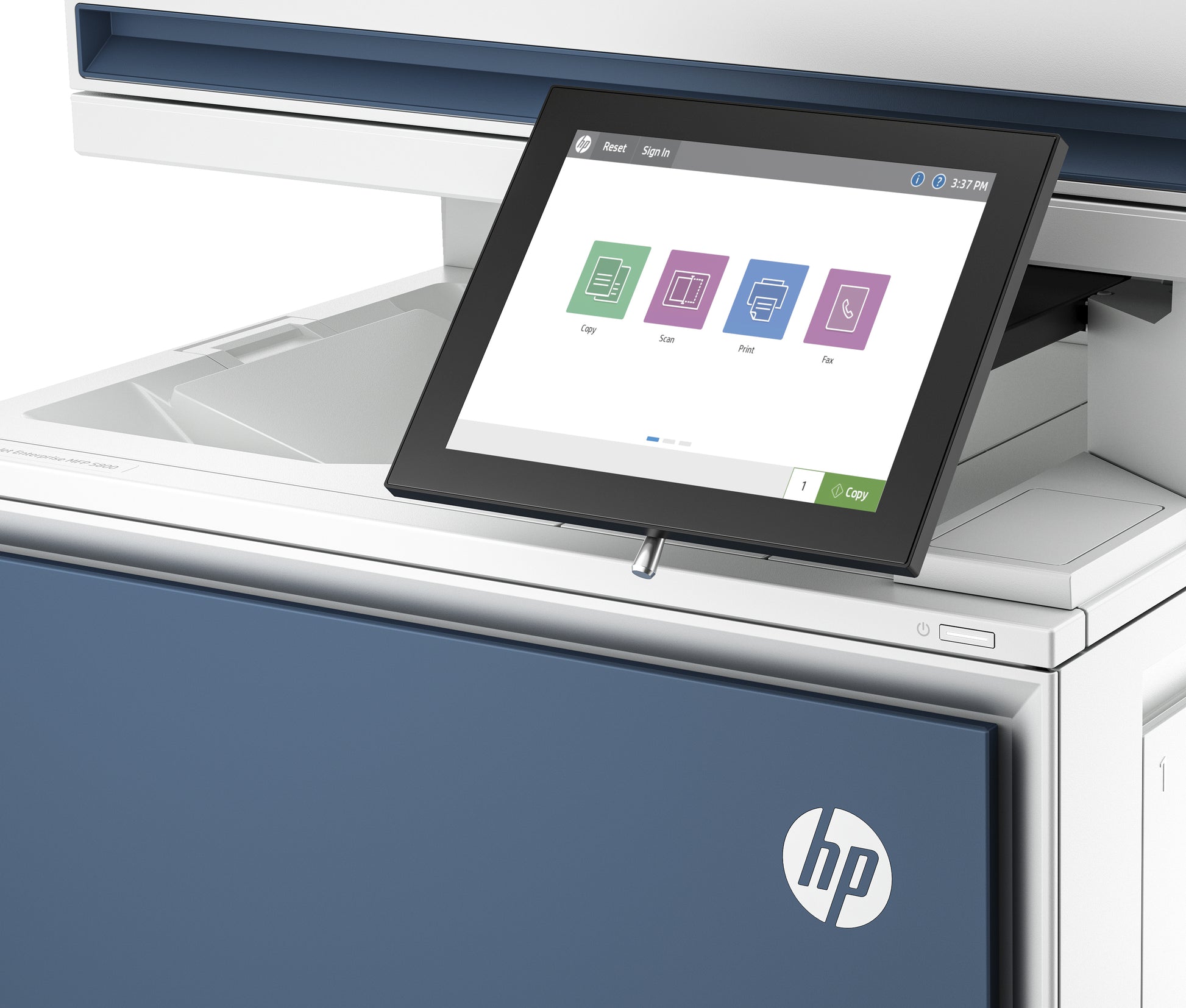 HP Color LaserJet Enterprise 5800Dn – Farbiges Laser-MFP A4, 4-in-1 – USB/LAN – Duplex, Duplex-ADF – 43 S./Min. S/W