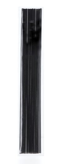 Balthasar Ersatzstäbchen – Duftstäbchen, Schwarz, 22,5 cm, 10er-Pack