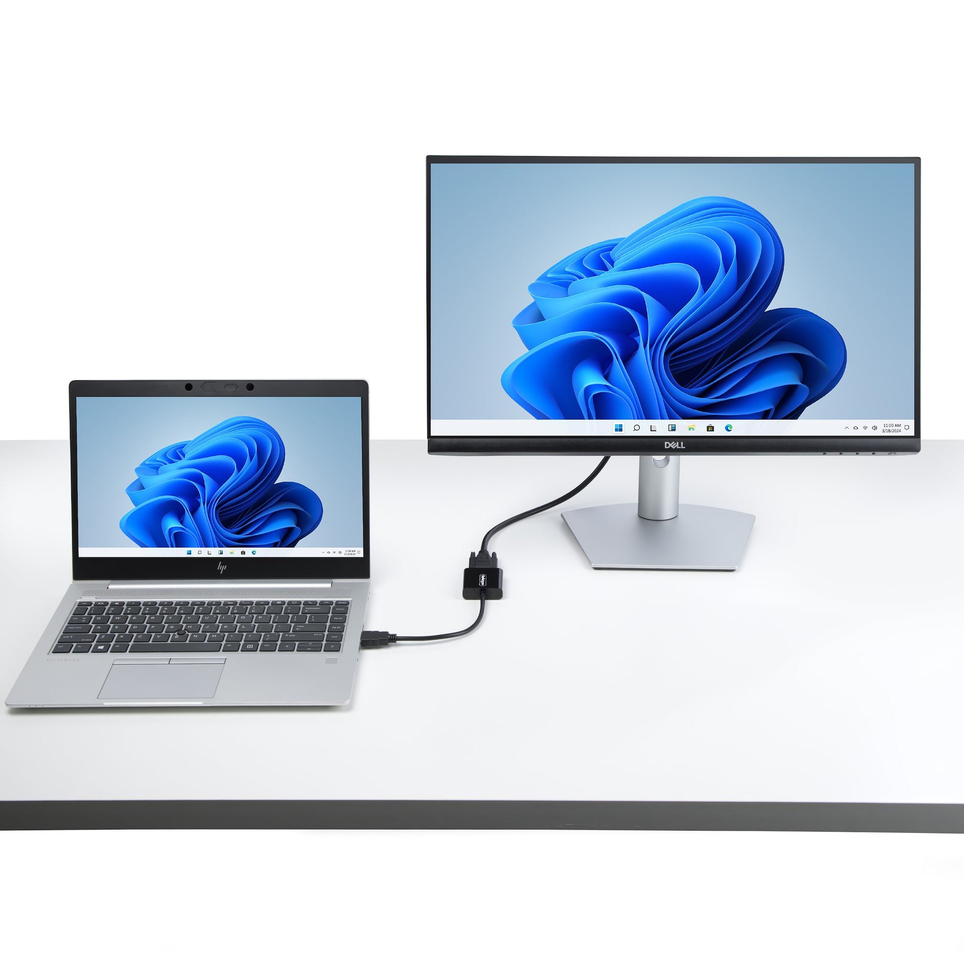 StarTech.com Aktiver HDMI-zu-VGA-Adapter – 1920 × 1200 @ 75 Hz, 18,9 cm, für HDMI-Quellen und VGA-Monitore