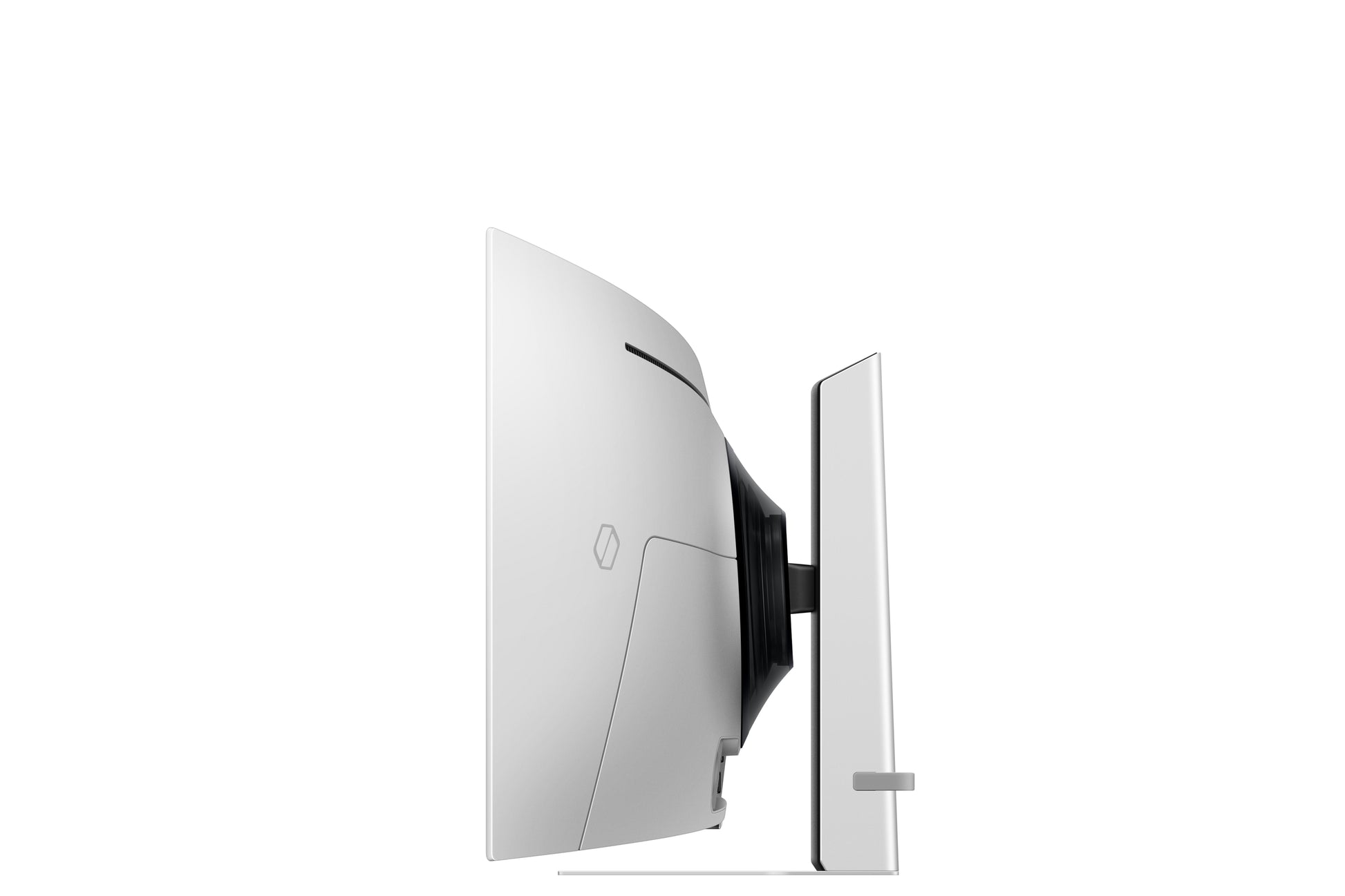 Samsung S49DG910SU – Monitor, 49", OLED, 144 Hz, 250 cd/m², Gebogen, USB-C, VESA 100 × 100, Silber