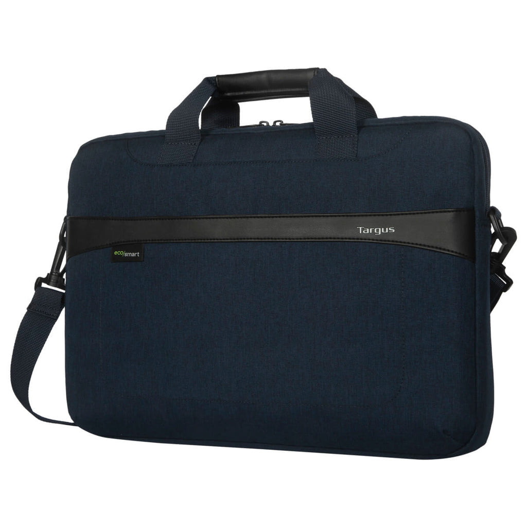 Targus GeoLite Notebook-Tasche 15,6" – Trolley-Band, aus recycelten Materialien – Blau