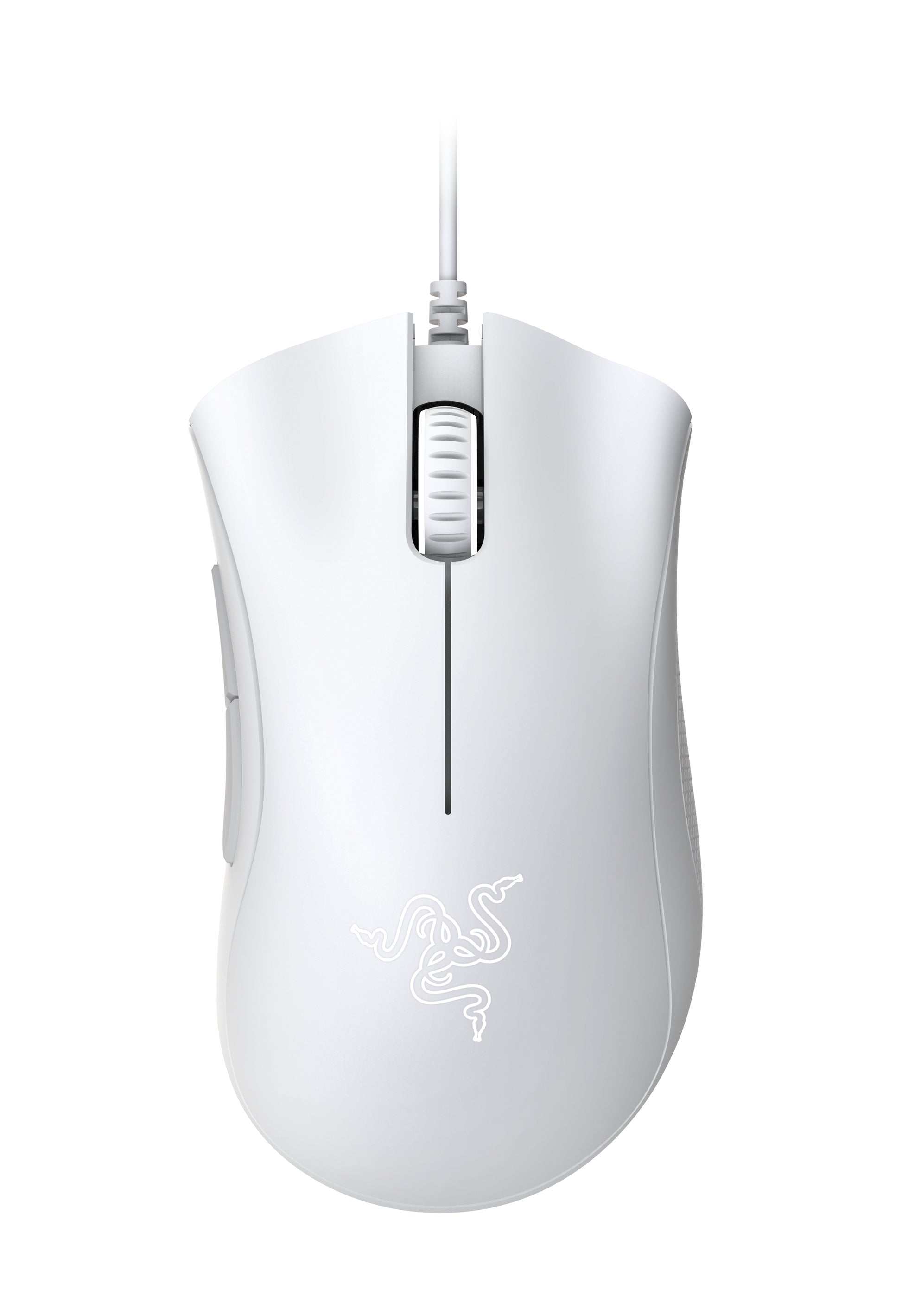 Razer DeathAdder Essential – Gaming-Maus – Kabelgebunden (USB‑A), 6400 DPI, Rechts, Weiss