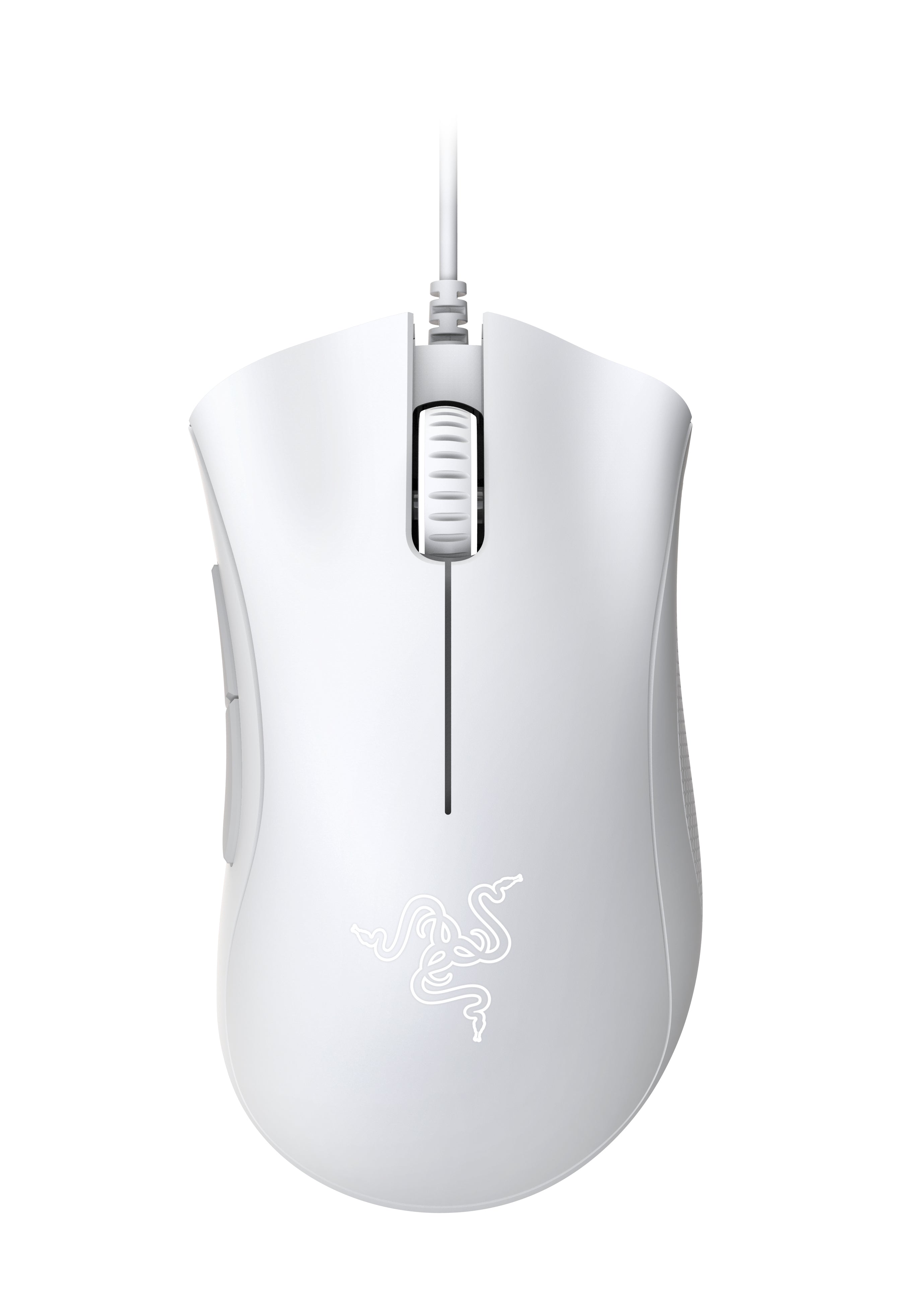 Razer DeathAdder Essential – Gaming-Maus – Kabelgebunden (USB‑A), 6400 DPI, Rechts, Weiss