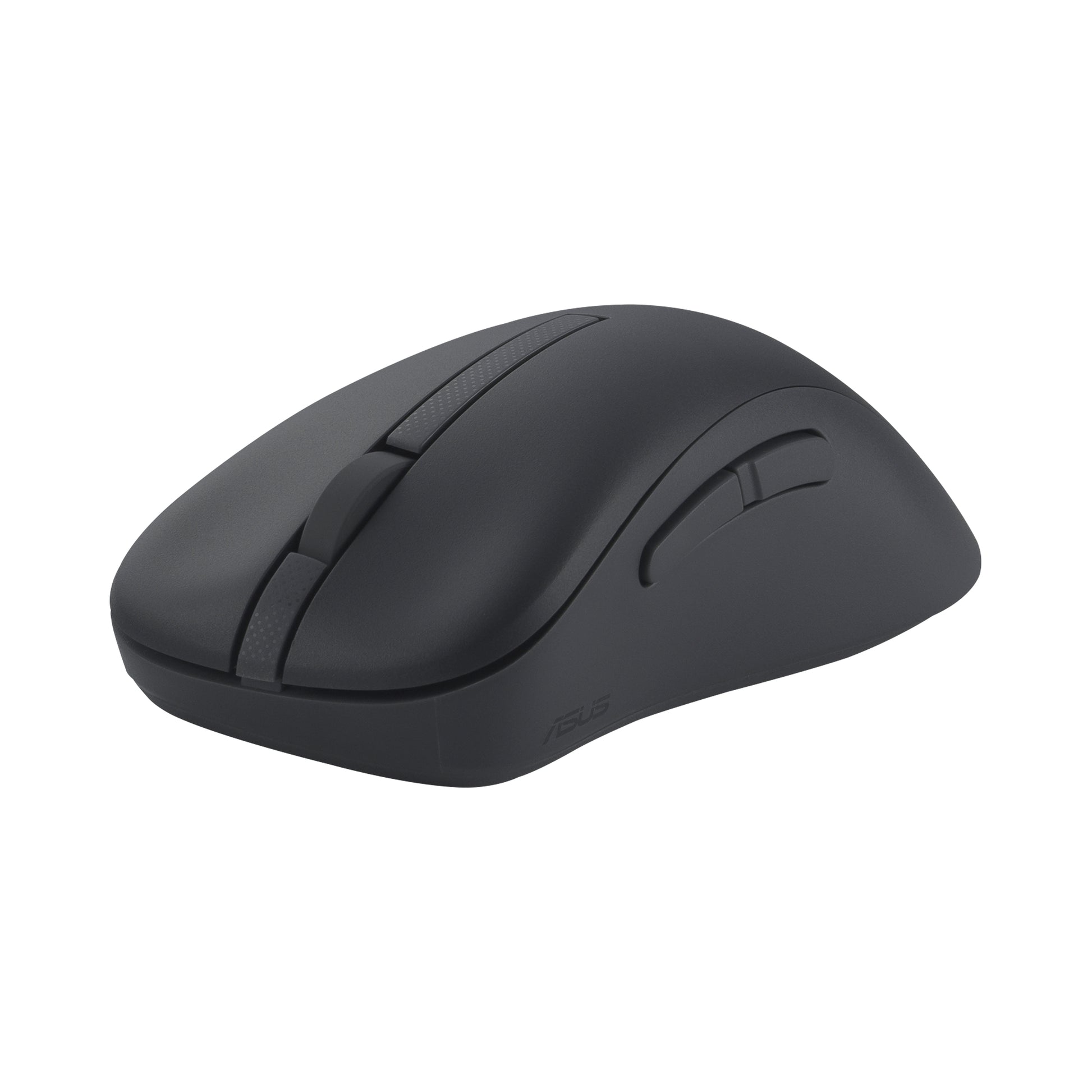 ASUS MD102 – Maus – Kabellos (Bluetooth/2,4 GHz), 1600 DPI, rechts, Grau