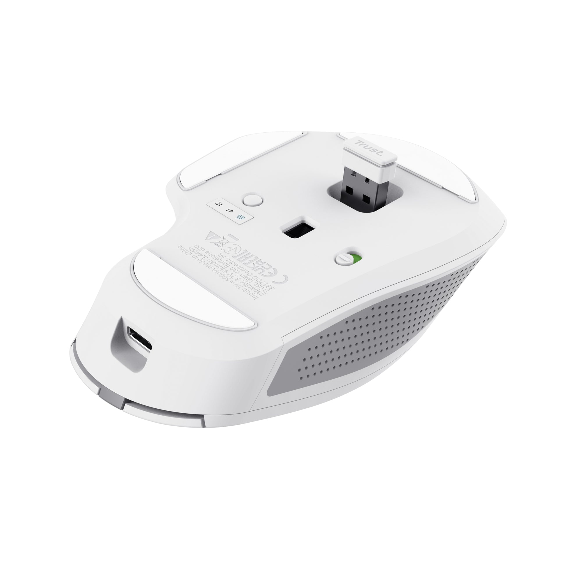 Trust Ozaa+ Multiconnect – Maus – Kabellos (Bluetooth/2,4 GHz), 3200 DPI, Rechtshänder
