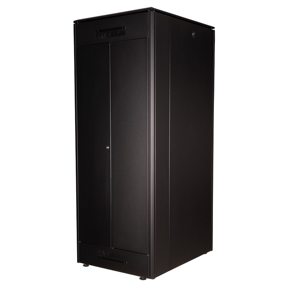 ROLINE Pro – 19" Netzwerkschrank 42U, IP20, abschliessbar, 800 × 1000 × 2053 mm, schwarz, Stahl