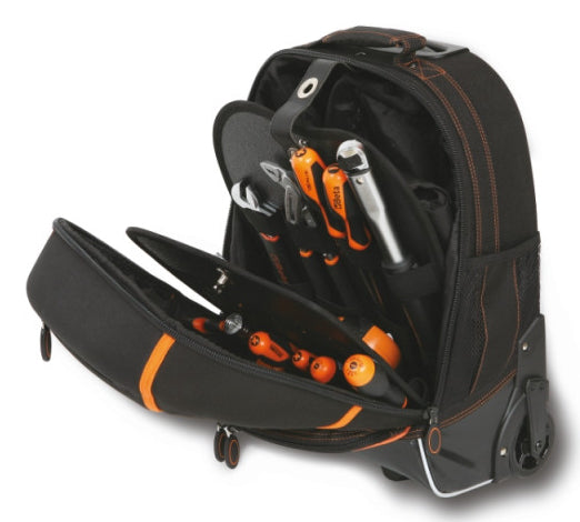Beta C6T-2106 Werkzeugrucksack – leer, mit Rollen, schwarz