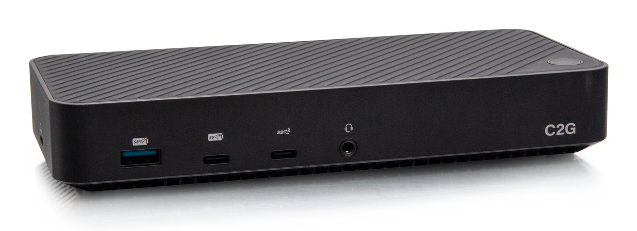 C2G54538 Dockingstation – USB-A/USB-C, 2× DP, 3× HDMI, 1× USB-B, 100 W PD