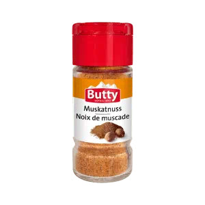 Butty Einzelgewürz Muskatnuss – 25 g