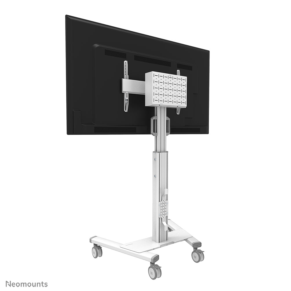 Neomounts Prospektständer FL50S-825WH1 – für VESA 200×200 mm, höhenverstellbar, schwenkbar