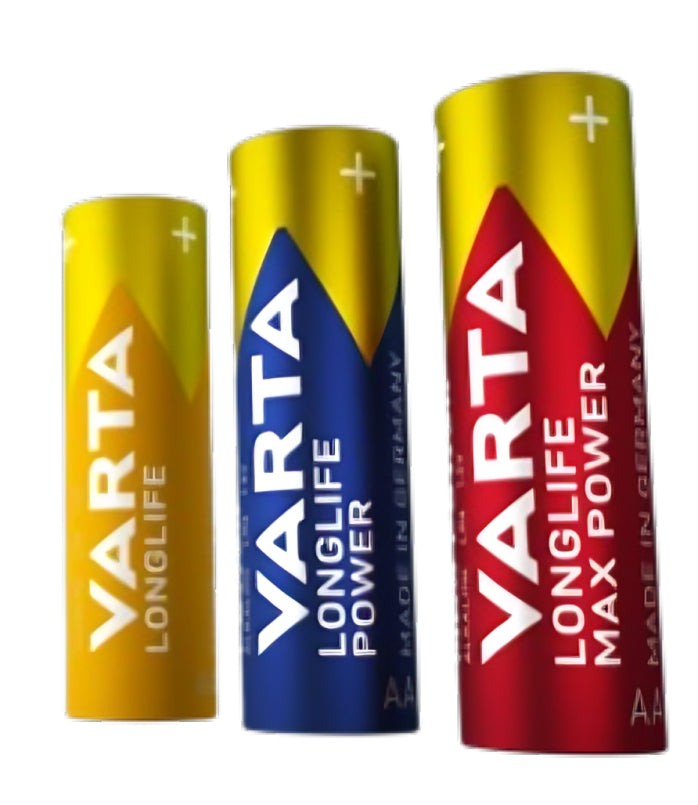 Varta AA Batterien, Alkaline, 1,5 V – 4 Stk.