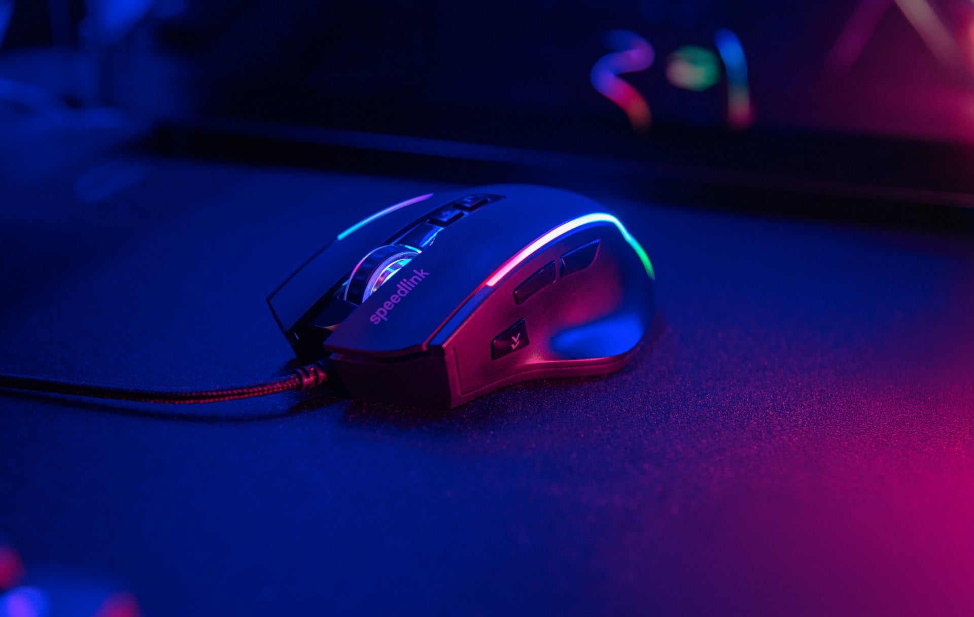SPEEDLINK DECUS NX – Gaming-Maus – Kabelgebunden (USB-A), 12800 DPI, Rechts, Schwarz