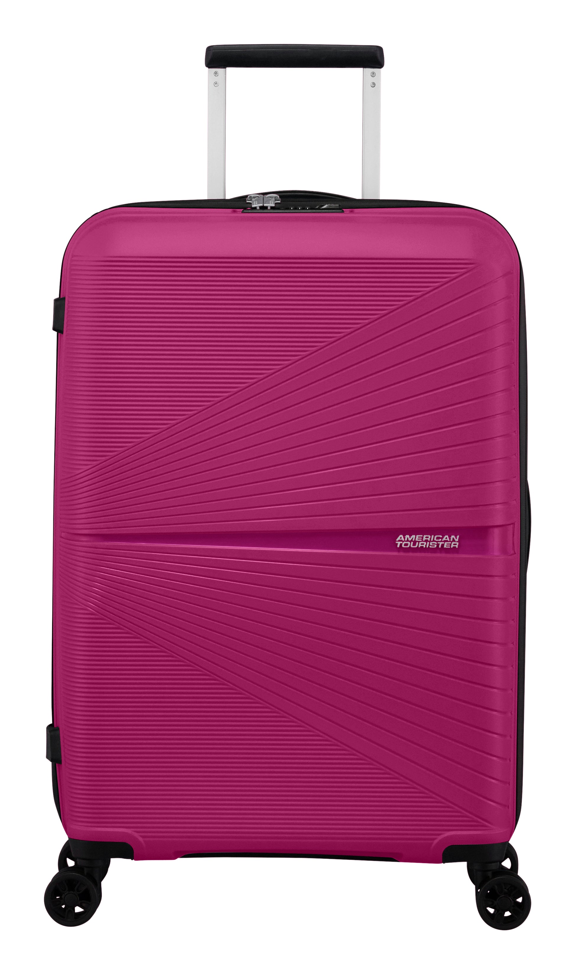 American Tourister Trolley Airconic – 67 l, Hartschale, 4 Doppelrollen, mit TSA, Deep Orchid, 44,5 × 67 × 26 cm