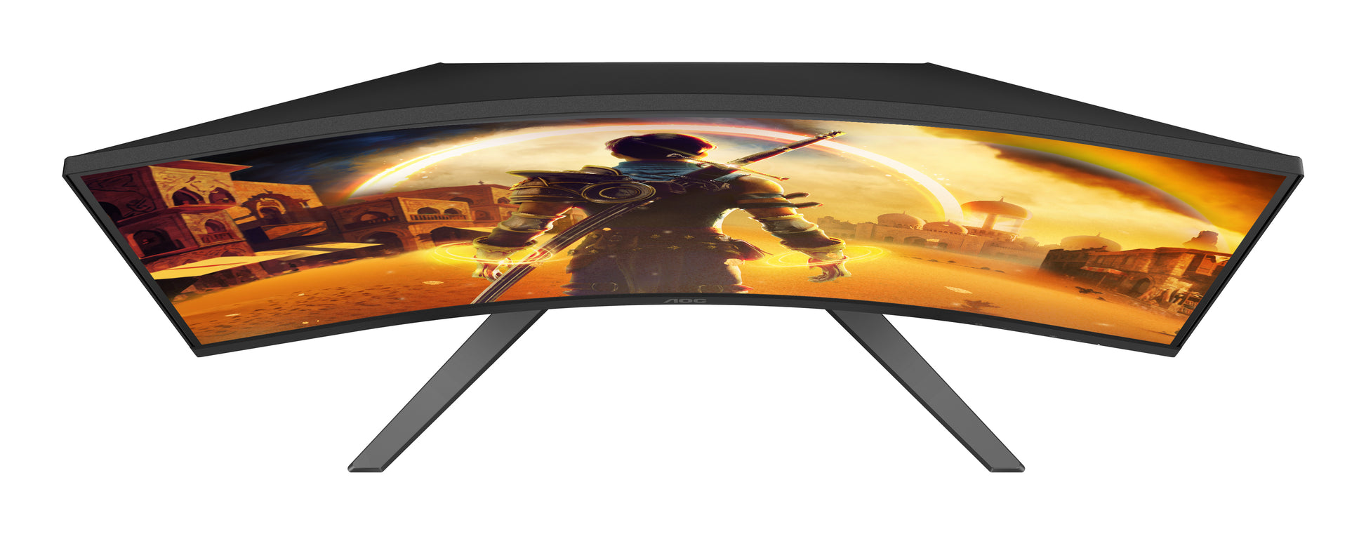 AOC C32G42ZE – Monitor, 31,5", VA, 260 Hz, Gebogen, Adaptive Sync, VESA 100 × 100, Schwarz