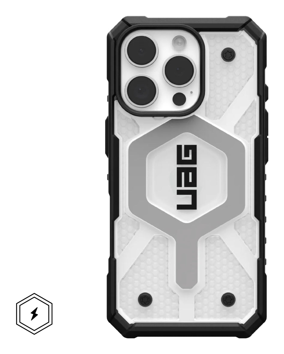 Urban Armor Gear UAG – Pathfinder Backcover – für Apple iPhone 16 Pro – transparent – TPU, MagSafe kompatibel