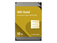 Western Digital Gold 12 TB – SATA 6 Gbit/s, 3,5 Zoll, 7'200 U/min
