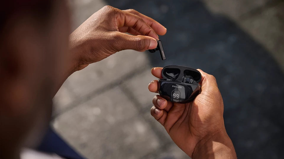 Philips TAT2520BK/00 – True Wireless In-Ear Kopfhörer – Bluetooth, ANC, IPX4 – Schwarz – bis 19,5 h