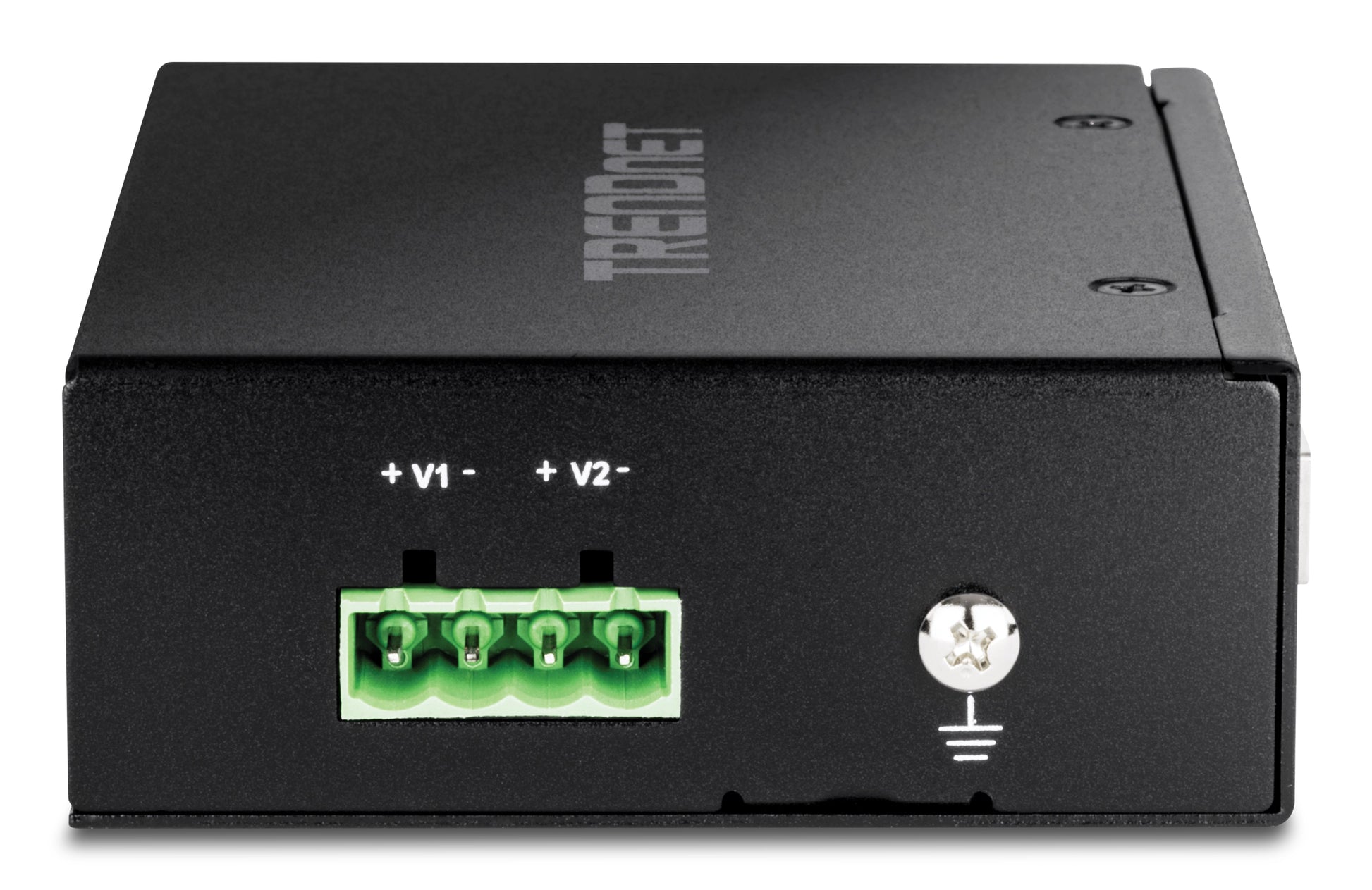 TRENDnet TI-BF22SFP – Medienkonverter – 2×SFP, 2×GbE PoE++ 90 W, IP30, DIN-Schiene