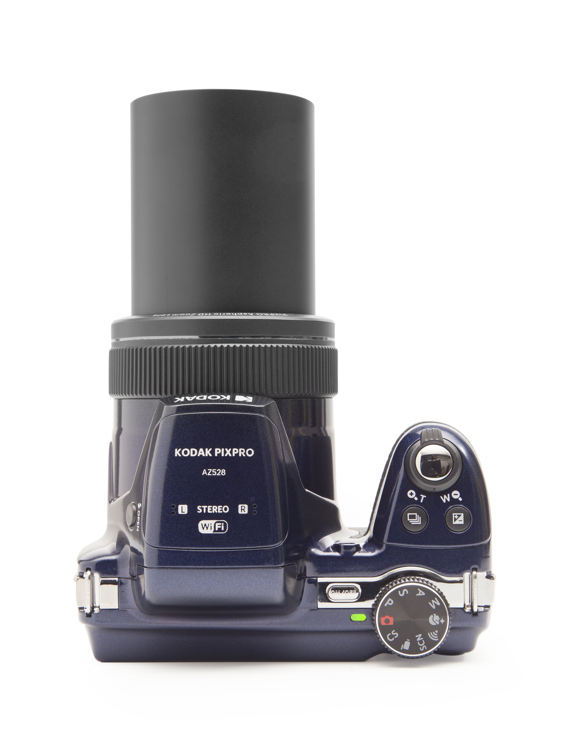 Kodak PIXPRO AZ528 – Bridgekamera, 52× optischer Zoom, 16,76 MP, 1080p, Blau
