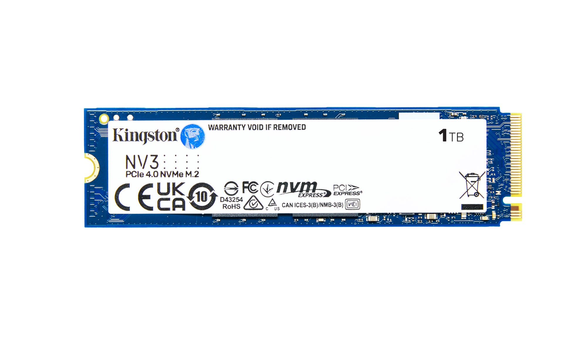 Kingston NV3 Gen4 Standard – 6'000 MB/s Lesen, M.2 2280