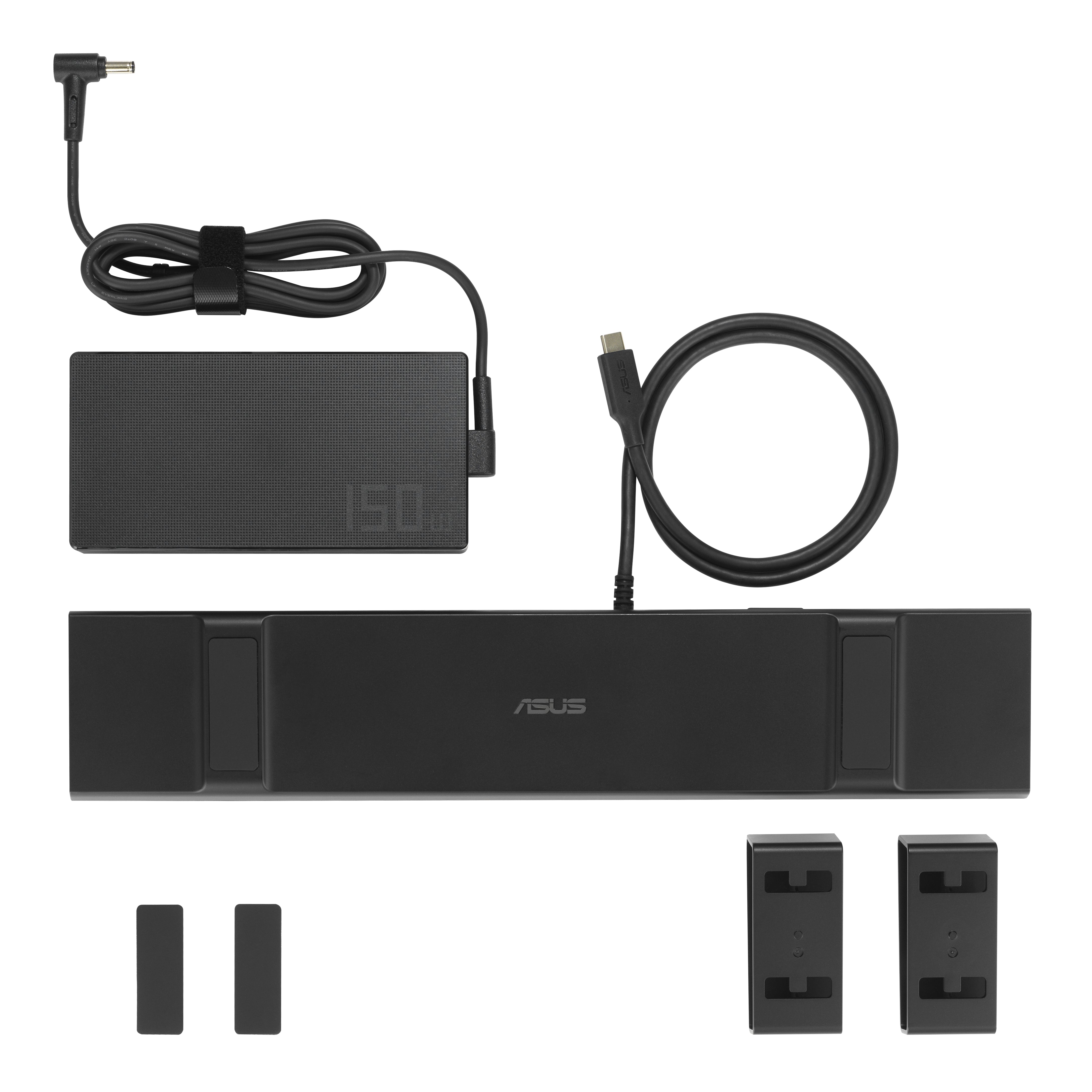 ASUS DC310 Dockingstation – USB-C, 2× HDMI, 4× USB-A, 1× USB-C, 100 W PD, GbE, 3,5 mm Audio, für Windows/Mac