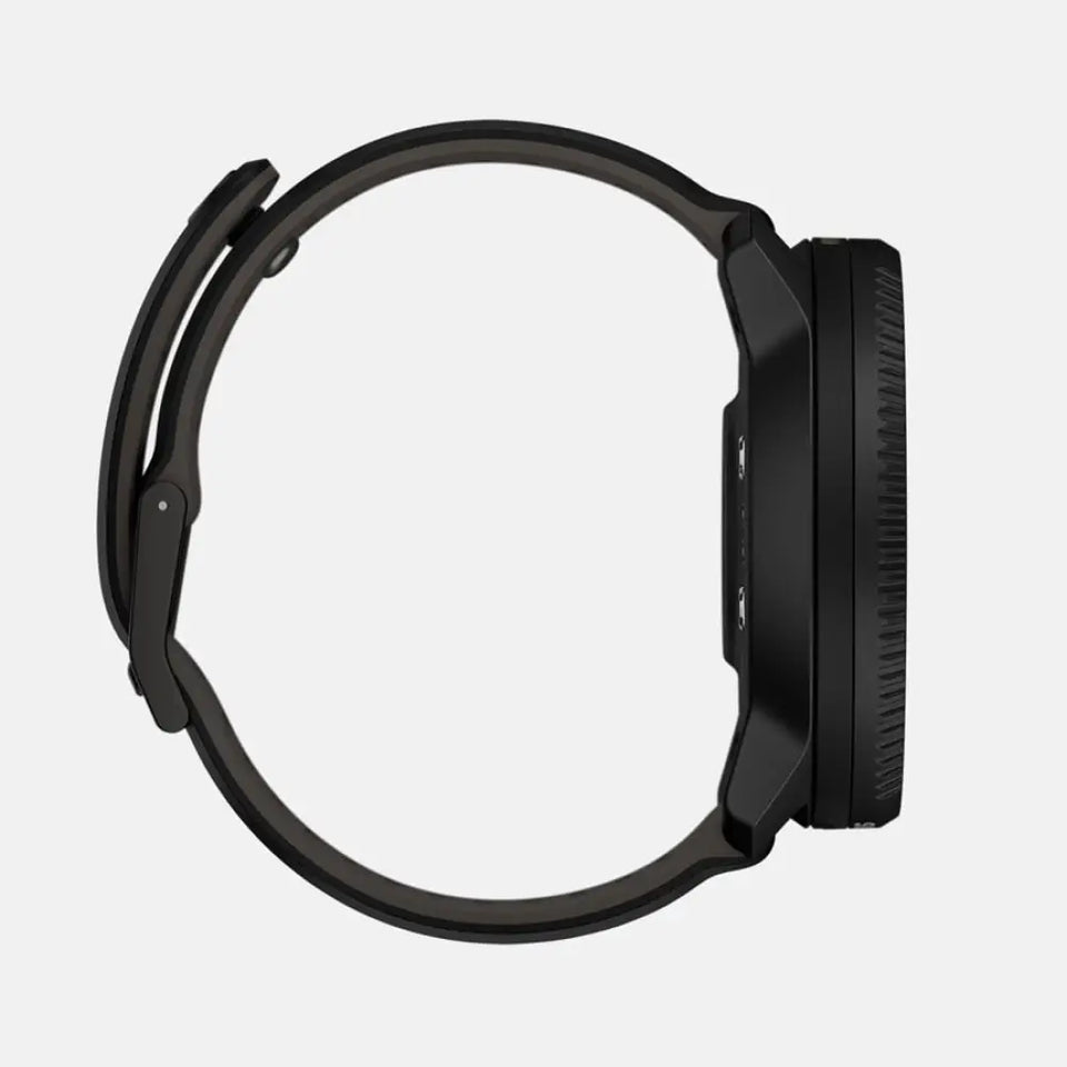 Suunto Vertical 2 49 mm GPS – Edelstahl Schwarz, Sportarmband, 100 m, für Android, iOS